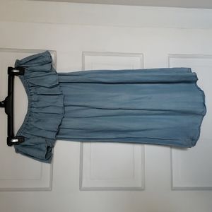 Lulu's chambray dress